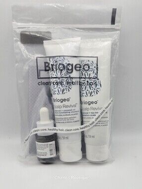 Briogeo Scalp Revival SET OF 3 Shampoo, Mask, & Treatment - NEW  In Sealed Bag